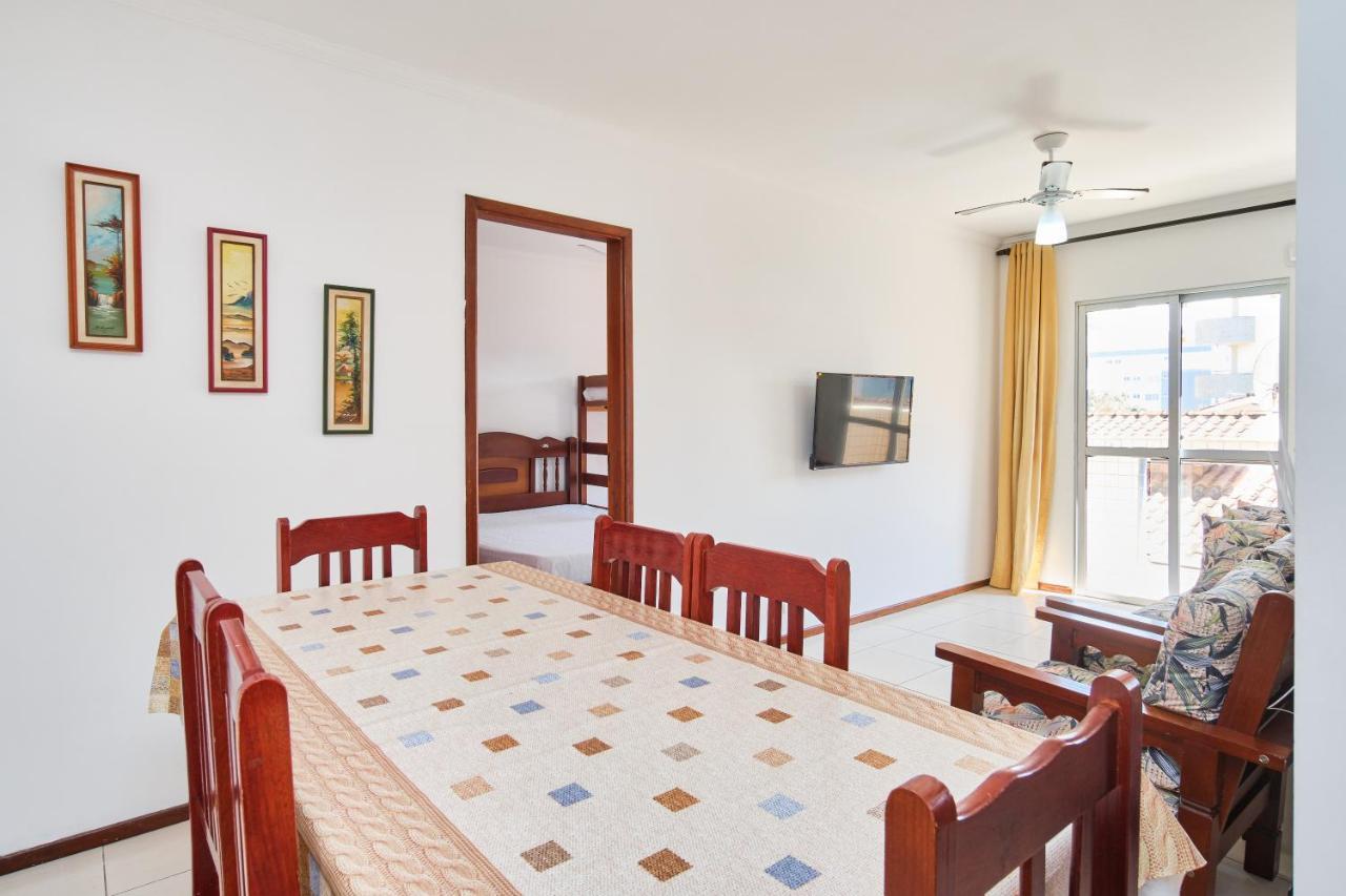 Apartamento A 100 Metros Da Praia, Bem Localizado, Com Ar Condicionado E Wi-Fi - 14 - Edificio Lenamar II Ubatuba Dış mekan fotoğraf