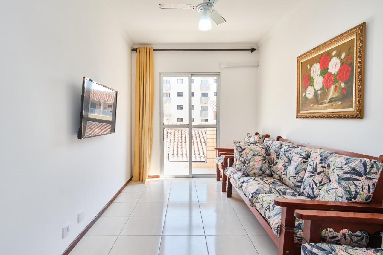 Apartamento A 100 Metros Da Praia, Bem Localizado, Com Ar Condicionado E Wi-Fi - 14 - Edificio Lenamar II Ubatuba Dış mekan fotoğraf