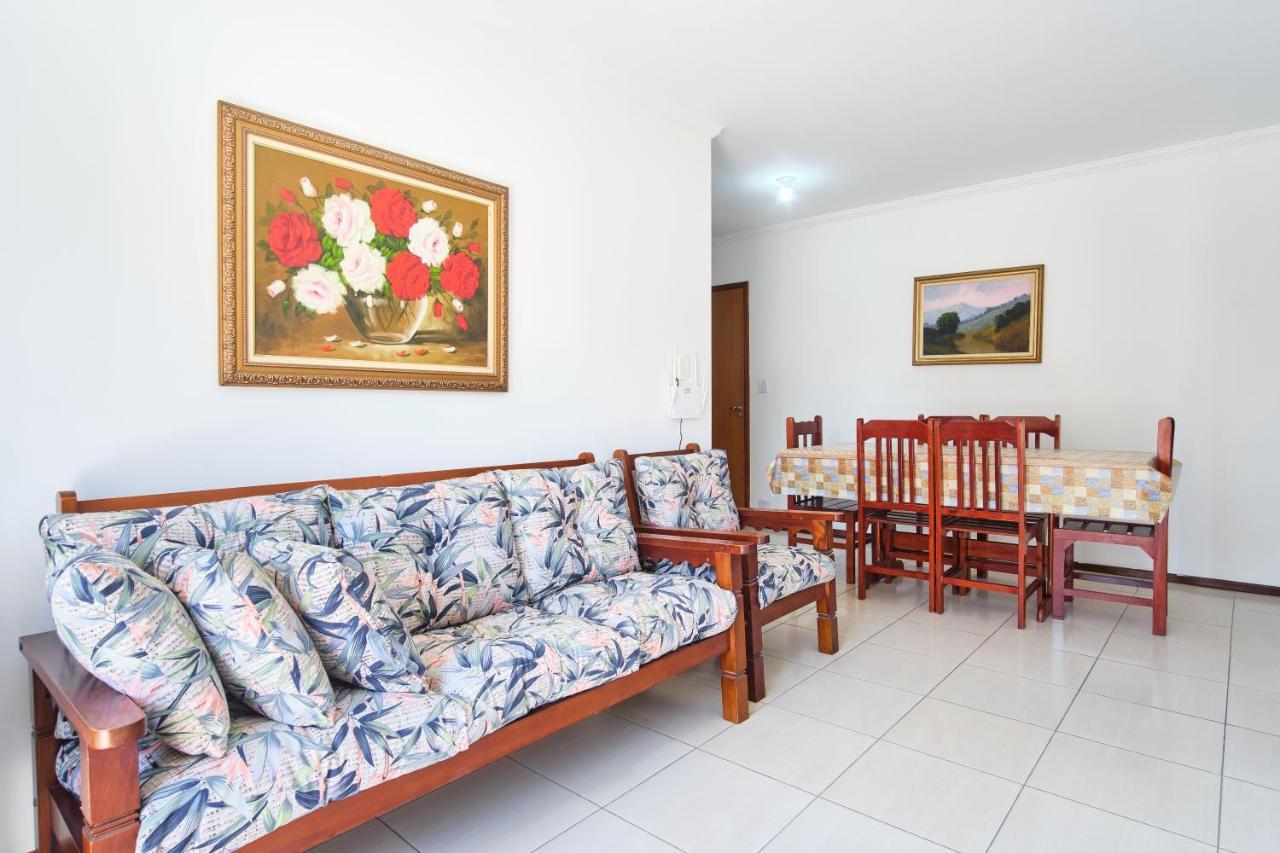 Apartamento A 100 Metros Da Praia, Bem Localizado, Com Ar Condicionado E Wi-Fi - 14 - Edificio Lenamar II Ubatuba Dış mekan fotoğraf