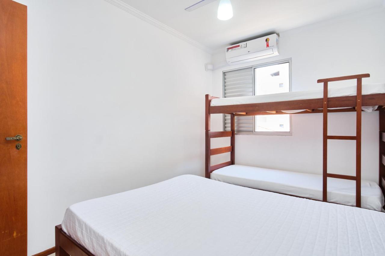 Apartamento A 100 Metros Da Praia, Bem Localizado, Com Ar Condicionado E Wi-Fi - 14 - Edificio Lenamar II Ubatuba Dış mekan fotoğraf