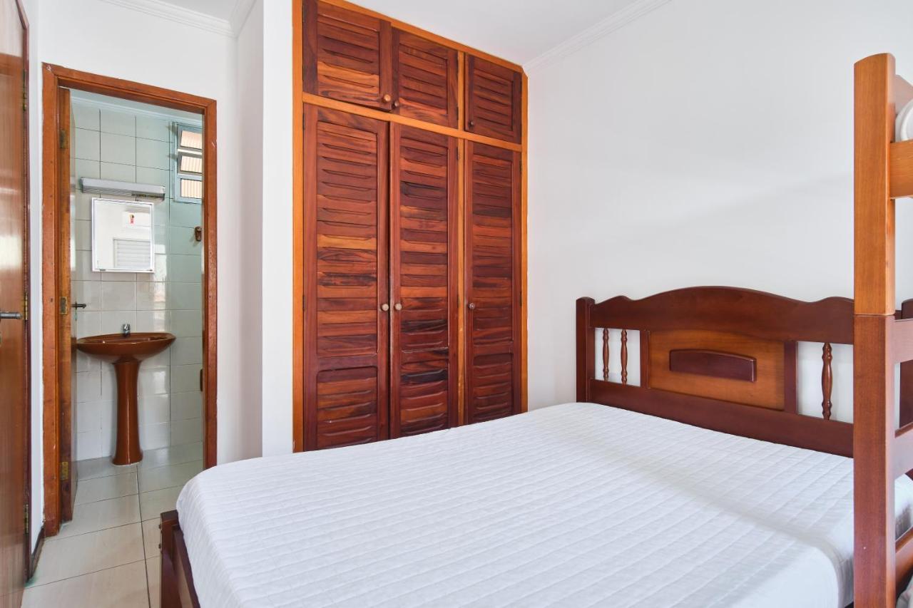 Apartamento A 100 Metros Da Praia, Bem Localizado, Com Ar Condicionado E Wi-Fi - 14 - Edificio Lenamar II Ubatuba Dış mekan fotoğraf
