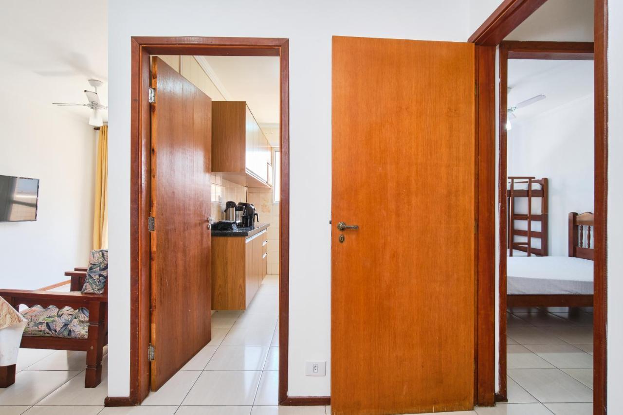 Apartamento A 100 Metros Da Praia, Bem Localizado, Com Ar Condicionado E Wi-Fi - 14 - Edificio Lenamar II Ubatuba Dış mekan fotoğraf