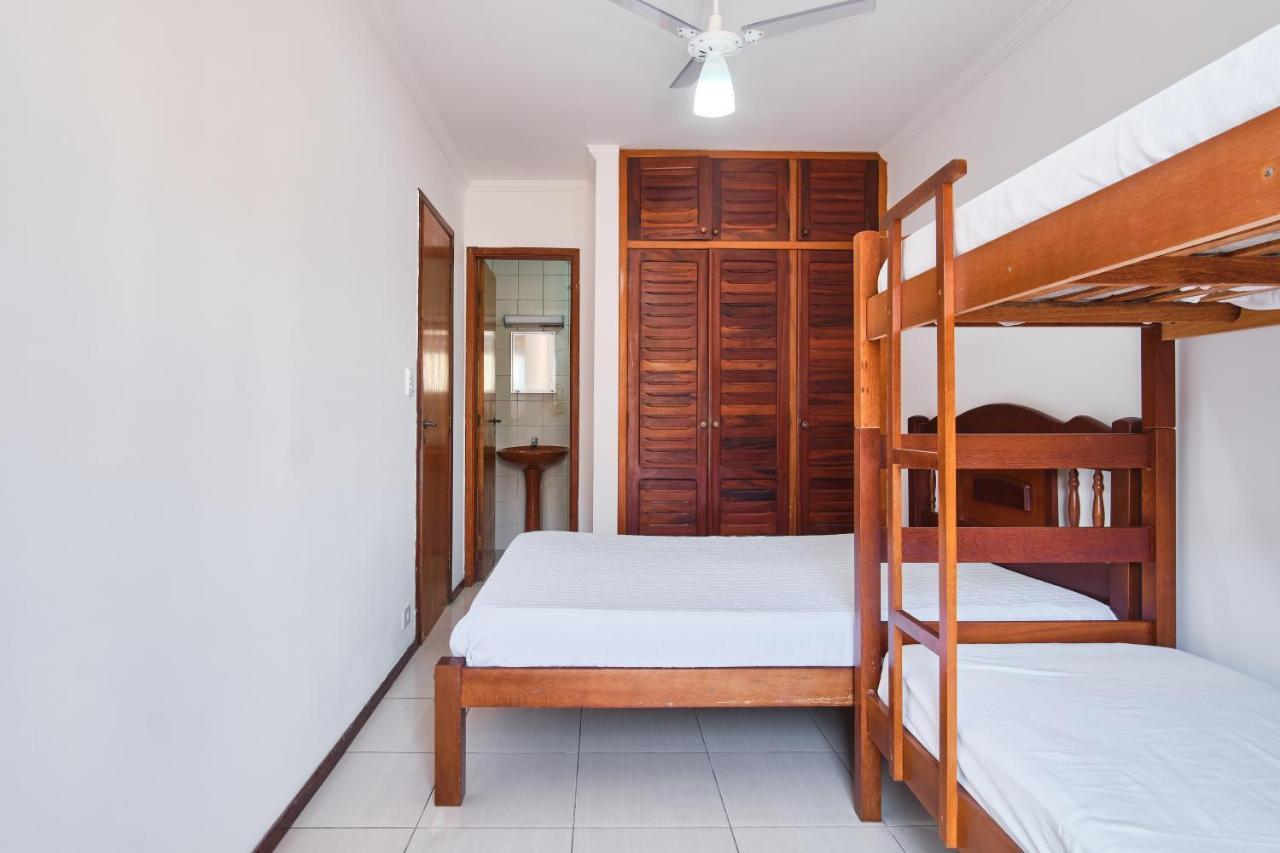 Apartamento A 100 Metros Da Praia, Bem Localizado, Com Ar Condicionado E Wi-Fi - 14 - Edificio Lenamar II Ubatuba Dış mekan fotoğraf