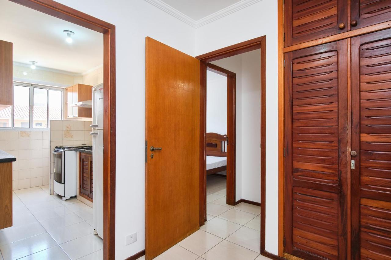 Apartamento A 100 Metros Da Praia, Bem Localizado, Com Ar Condicionado E Wi-Fi - 14 - Edificio Lenamar II Ubatuba Dış mekan fotoğraf
